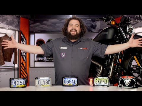 Kuryakyn License Plate Holders for Harley at ReZilla.com