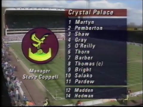 1989/90 - Crystal Palace v Liverpool (FA Cup Semi Final - 8.4.90)
