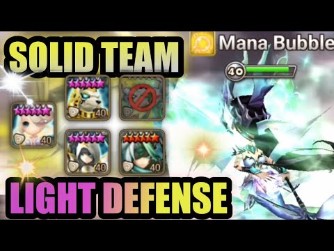 SOLID TEAM LIGHT DEFENSE FROM THIS PLAYER - Summoners War