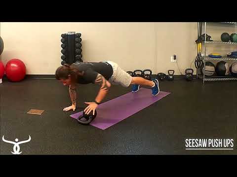 SeeSaw Push Ups