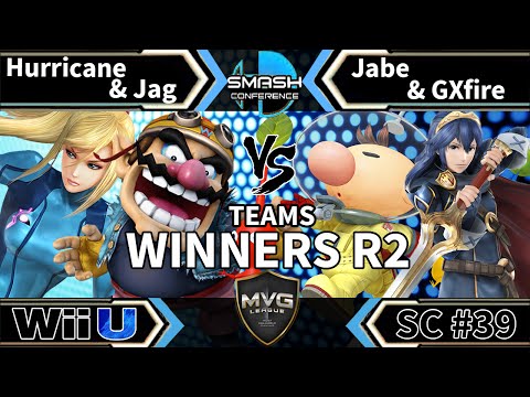 HCG Hurricane & Jag vs. Jabe & Gxfire - Teams SSB4 Winners R2 - Smash Conference 39