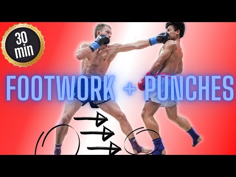 Combining Footwork & Punches | Follow Along Training Session