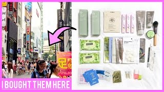 Korean Skincare Shopping in Seoul ♦ Tour of Myeongdong