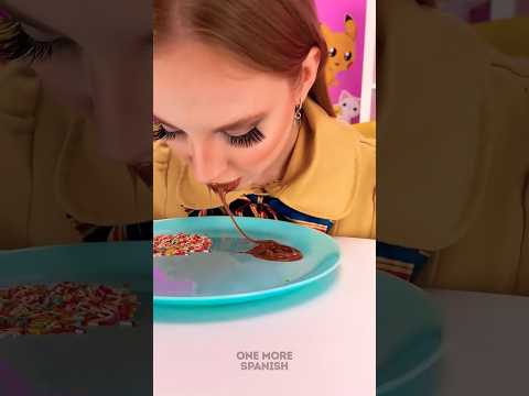 Meghan hacer Lavina de chocolate ice cream| helado🍦de chocolate#shorts