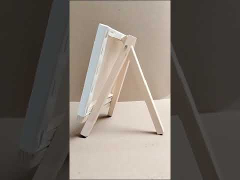 Ekta product a frame mini easels with mini canvas, for paint...