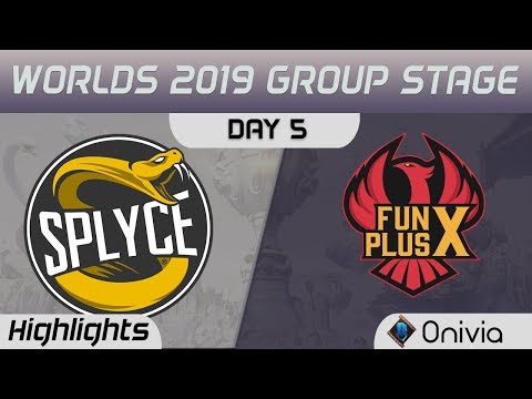 SPY vs FPX Highlights Worlds 2019 Main Event Group Stage Splyce vs FunPlus Phoenix by Onivia