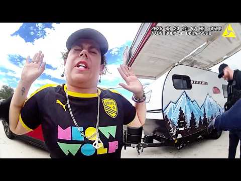 Cops Pull Over The Most Unhinged Driver They've Ever Seen