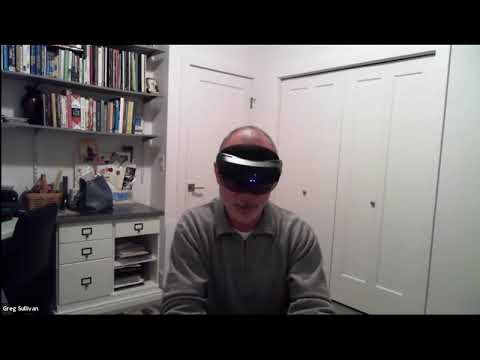 Microsoft Director Greg Sullivan Performs HoloLens 2 Eye Tracking Demo