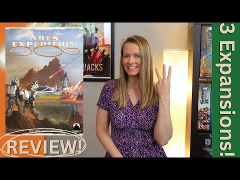 Ares Expedition EXPANSIONS Review | Discovery & Foundations & Crisis