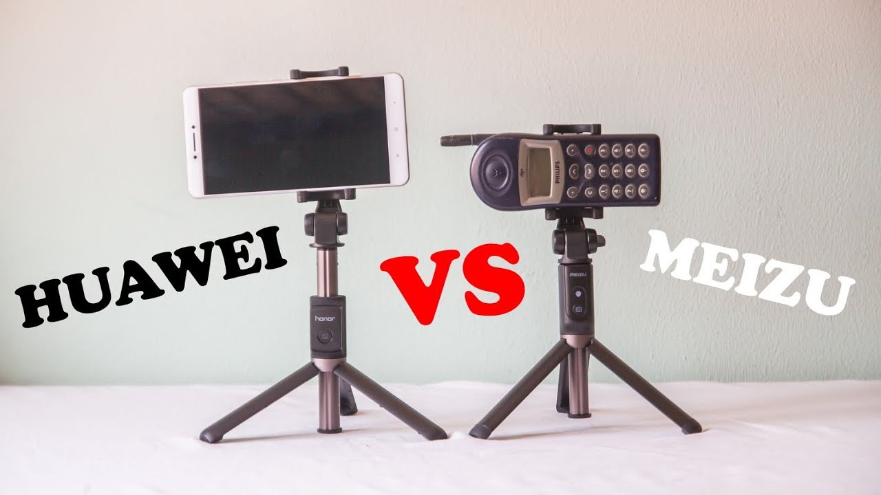 HUAWEI AND MEIZU SELFIE STICKS REVIEW AND COMPARISON