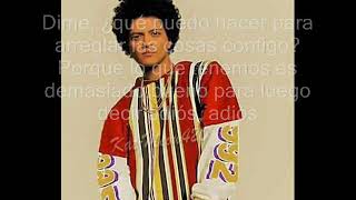 Bruno Mars   Too Good to say Goodbye español