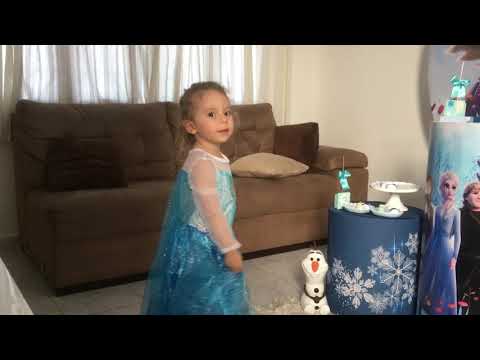 Vem Mostrar ❤ FROZEN COVER ❤ by Liss (3 y) HD (All is found frozen 2 Song in Brazilian Portuguese)