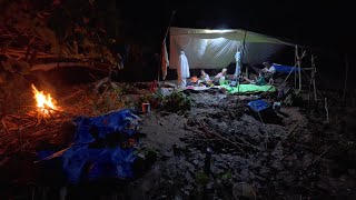 Download lagu 2-Month Drought in Kalimantan: Family Goes Camping by the River mp3