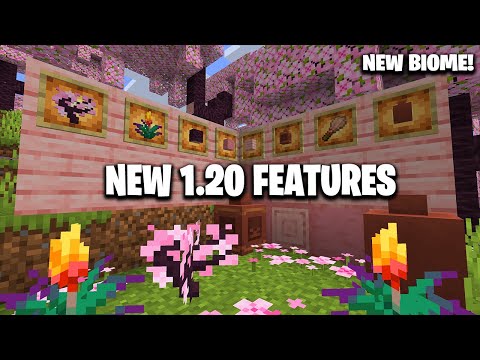 NEW 1.20 Features | Minecraft 1.20 ALL Features