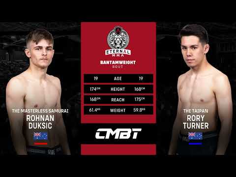 ETERNAL 69 - ROHNAN DUKSIC VS RORY TURNER - MMA FIGHT VIDEO