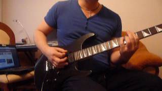 Video thumbnail for Scorpions: Rock You Like a Hurricane Guitar Backing Track Cover Jackson DR 3 test by gabor tibi
