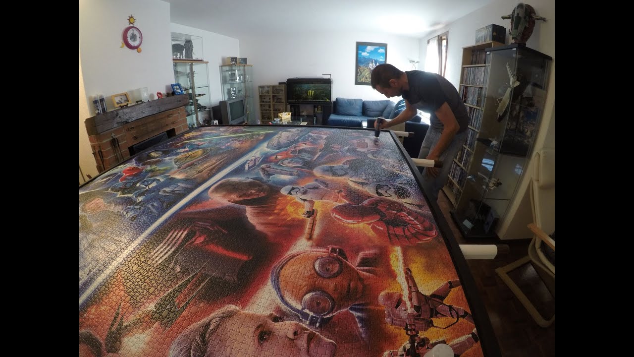 Star Wars Puzzle 18'000 pieces (complete assembly)