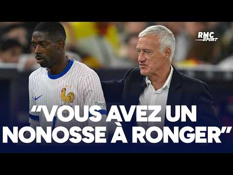 France-Irak : "Un nonosse à ronger" Deschamps irrité par une question sur Dembélé
