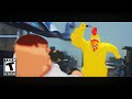 Peter Griffin vs The Giant Chicken Fight in Fortnite