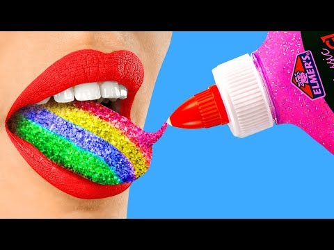 11 Weird Ways To Sneak Candy Into Class / Back To School Pranks Video