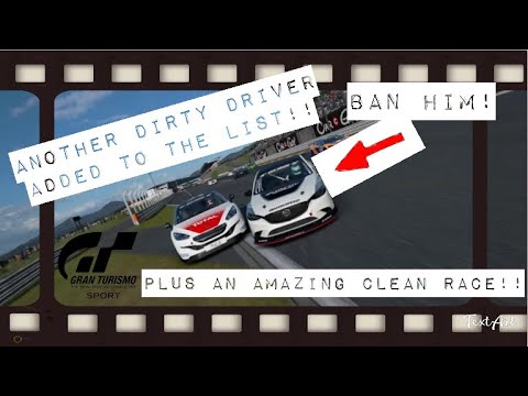 Another DIRTY driver for the BAN list!! Plus we have an amazing CLEAN race...