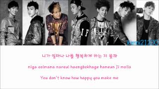GOT7 - I Like You (난 니가 좋아) [Hangul/Romanization/English] Color &amp; Picture Coded HD