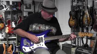 Video thumbnail for 1966 Teisco K4L Guitar Demo by drowninginguitars