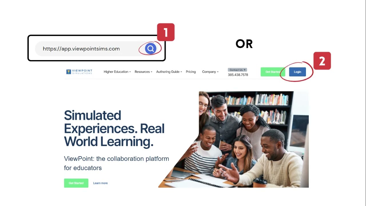 ViewPoint Simulations Login Walkthrough 🎥