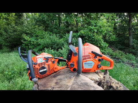 Husqvarna 543xp versus Echo 501sx (both with muffler mod)