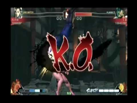 SF4:Saw (Ch) vs Kuma (Ve) - Qualifiers - Japan National Tournament