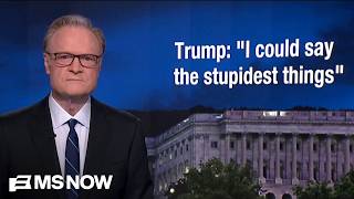 Lawrence: Trump is getting one thing right. If Republicans lose the midterms, they will blame him.