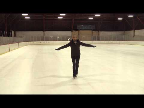 USFSA Basic Skills: 3D - Backward one foot glides