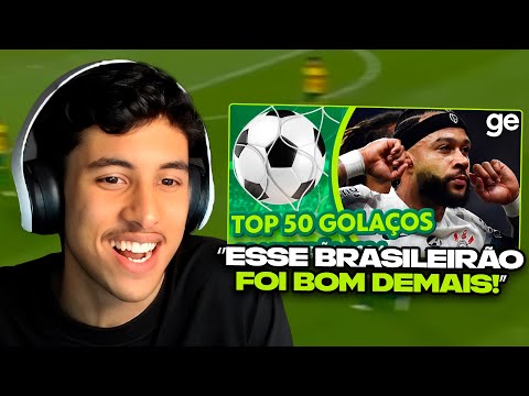 RENATO REAGE: TOP GOLAÇOS DO BRASILEIRÃO 2024 | Listas | ge.globo