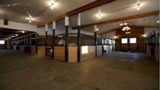 preview picture of video 'SOLD - 293100 8th Line, Amaranth. 49 Acre Horse Farm. 16 Stalls. 10 Paddocks. Home House Ontario'