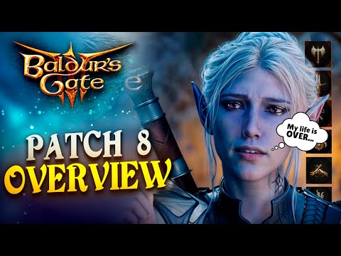Baldur's Gate 3 HUGE Patch 8 Update! (Notes & Overview)🔥