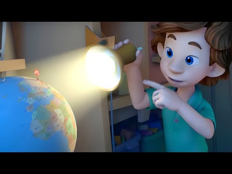 How The Earth Spins | The Fixies | Cartoon for kids - Kingdom Kids Zone, Little Learners - The Fixies
