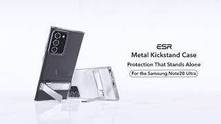 ESR Air Shield Boost Samsung S21 Ultra Hoesje Kickstand Transparant Hoesjes