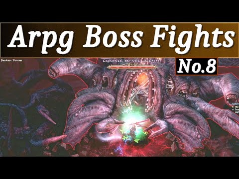ARPG BOSS FIGHT No.8| Elementalist HC VS Loghorrean - GRIM DAWN