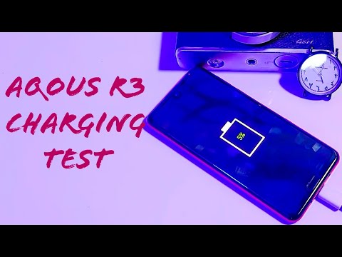 Sharp Aqous R3 Charging Speed Test | Fast Charging?