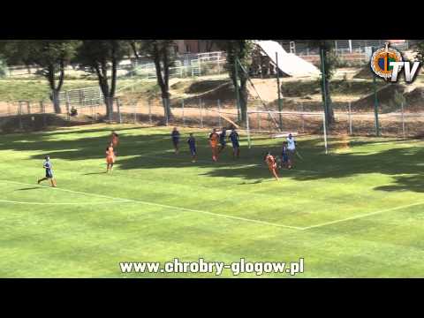 IV liga: Chrobry II Głogów - Pogoń Oleśnica 2:3 (skrót)