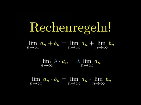 Calculation rules for limits, limits (calculating limits)