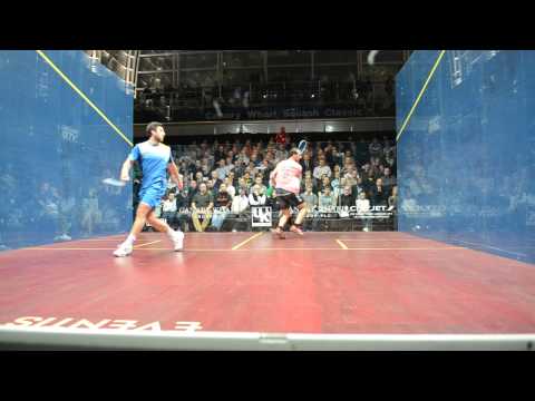 Daryl Selby v Simon Rosner, Canary Wharf Squash Classic, March 2013
