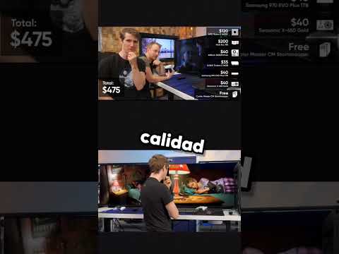 Un youtuber se propone «acabar con la PS5» con su PC de 436€. Los resultados son impresionantes, pe