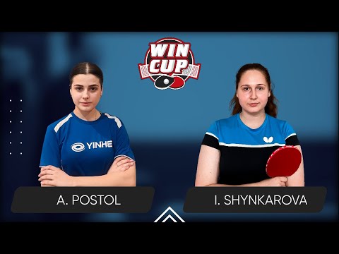 07:00 Anastasiia Postol - Iryna Shynkarova West 1 WIN CUP 07.11.2023 | TABLE TENNIS WINCUP