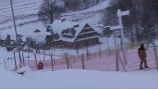 preview picture of video 'Chrzanów - otwarcie sezonu narciarskiego 2009/2010.'