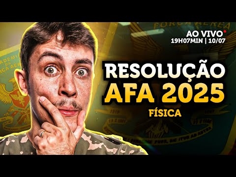 Resolução AFA 2025 - Prova de Física | UN Resolve