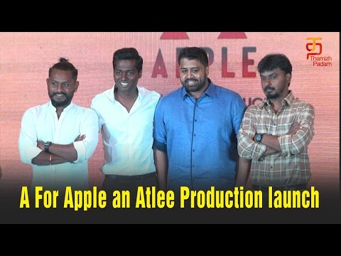 A for Apple an Atlee Production Launch | A for Apple Production | Atlee Production | Thamizh Padam Video