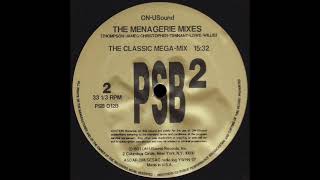 ON-USOUND SUBSCRIPTION SERVICE Pet Shop Boys - The Menagerie Mixes The Classic Mega-Mix * PSB012