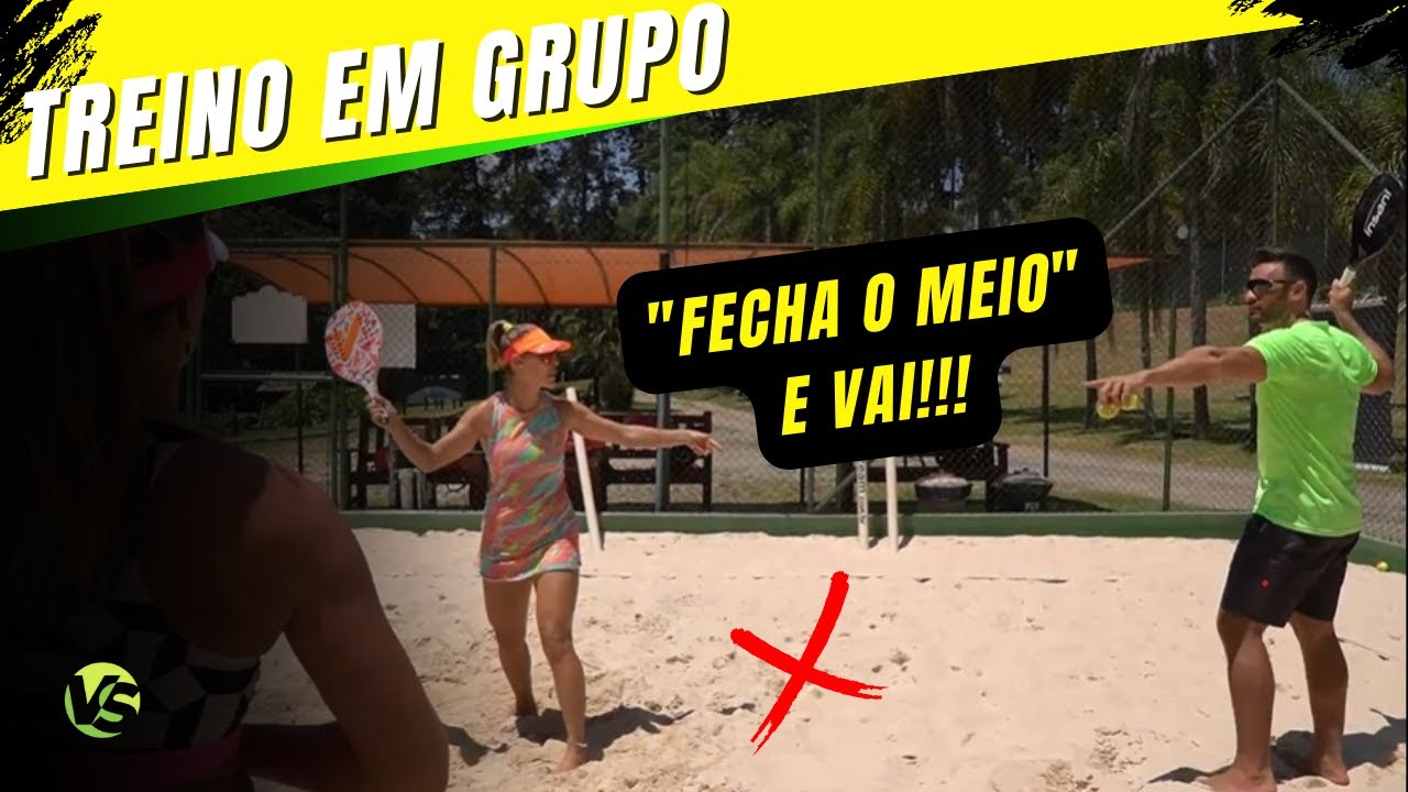 BEACH TENNIS - JOGOS TÁTICOS [AULA EM GRUPO]