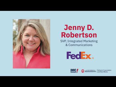 Interview with Jenny Robertson, SVP Integrated ... - YouTube